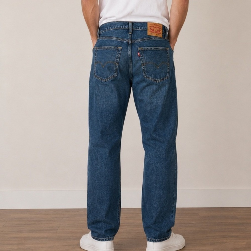 Levis 505 Regular Fit Straight Leg Denim 36x30 Jeans Classic Gorpcore Granola